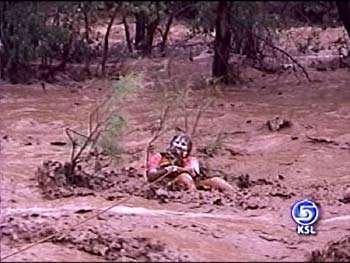Tourist Rescued from Capitol Reef Flash Flood
