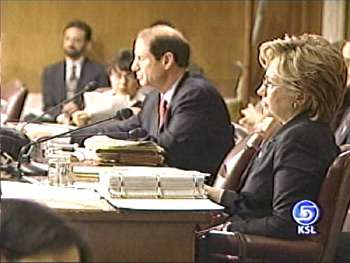 Senators Consider Leavitt for EPA Chief