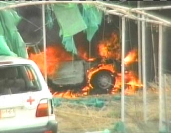 Suicide Bombers Strike Red Cross