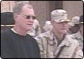 Letterman Visits U.S. Soldiers in Baghdad