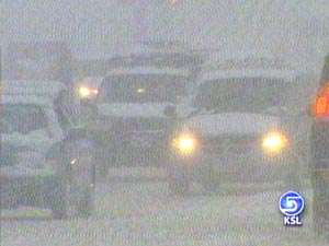 Winter Storm Pounds Wasatch Front