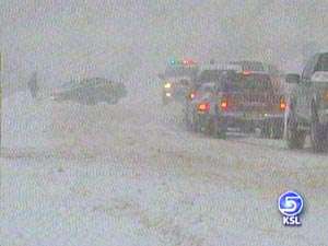 Winter Storm Pounds Wasatch Front