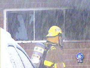 West Valley Crews Battle House Fire