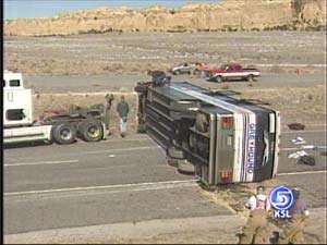 Minor Charges Expected in Bus Rollover