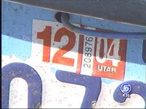 Fake Registration Decal Leads to Chase