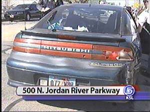 Fake Registration Decal Leads to Chase