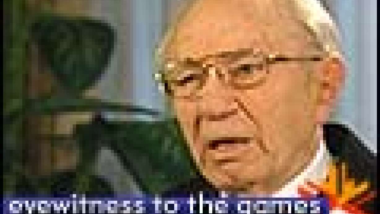 President Hinckley Speaks on the Olympics