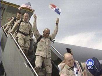 Utah Guard Linguists, Reservists Return Today