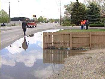 Puddles Cause Problems in West Valley City