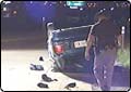Three Survive Rollover Crash on I-215