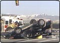 Accident Sends Two to Hospital