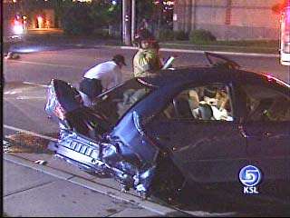 Four Injured in Late Night Crash