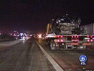 Nine-Car Pile-Up on I-15