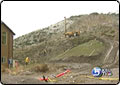 Mudslide Begins to Crush Hillside Homes