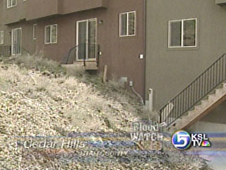 Mudslide Begins to Crush Hillside Homes