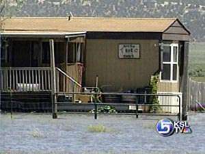 Homeowners Discover they Built in Previously Dry Lake Bed