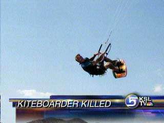 Kiteboarder Dies on Rush Lake
