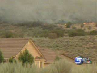 Wildfire Keeps Community on Edge