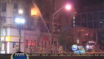 Residents Rescued From Hotel Fire