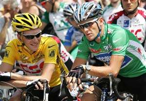 Utahn Holds Onto Yellow Jersey in Tour de France