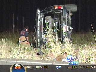 Two People Injured in Car Crash