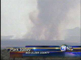 Park Valley Fire Continues to Burn