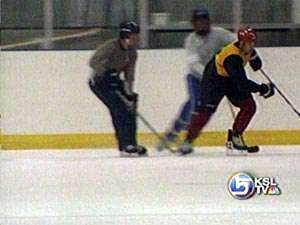 US Ski Team Training with Hockey Skates