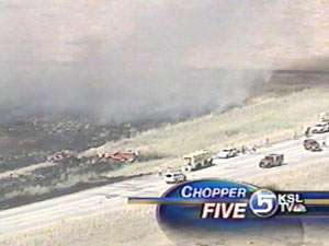 Grass Fires Flare Up Across the Valley
