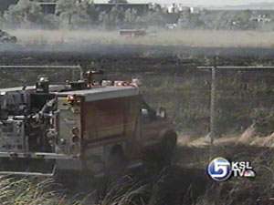 Grass Fires Flare Up Across the Valley