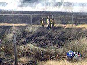 Grass Fires Flare Up Across the Valley