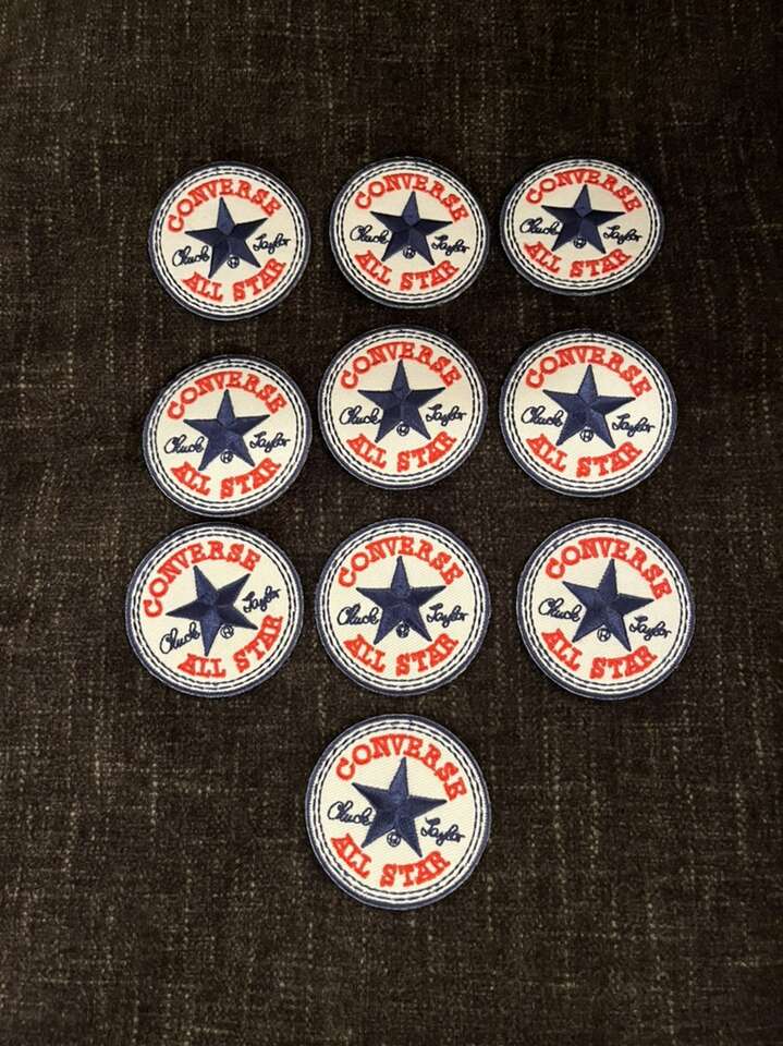 Converse Fabric Patches