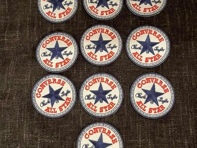 Converse Fabric Patches