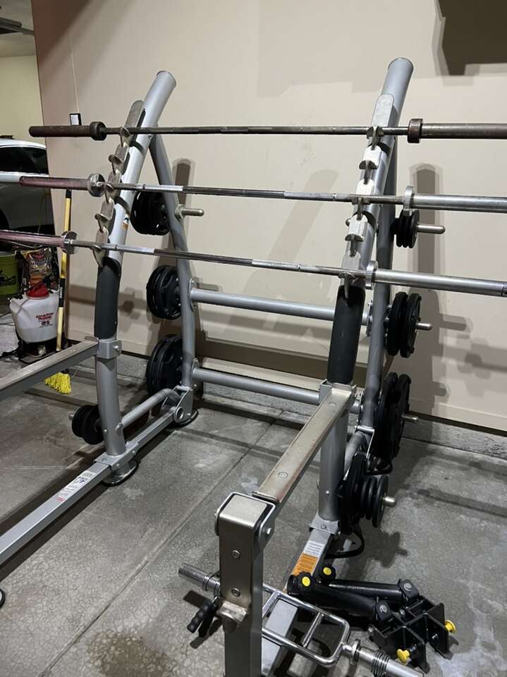 Hoist Squat Rack w/ weights