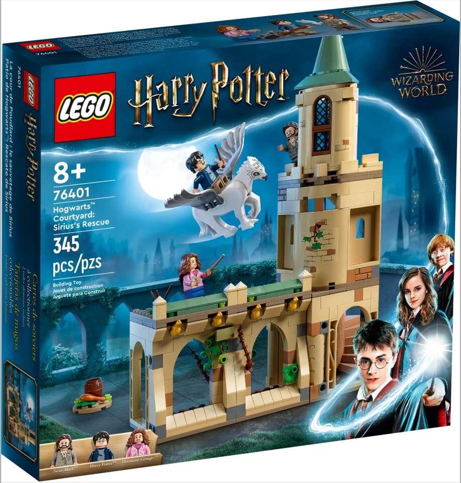 LEGO Hogwarts Courtyard Sirius Rescue 76401 - NEW