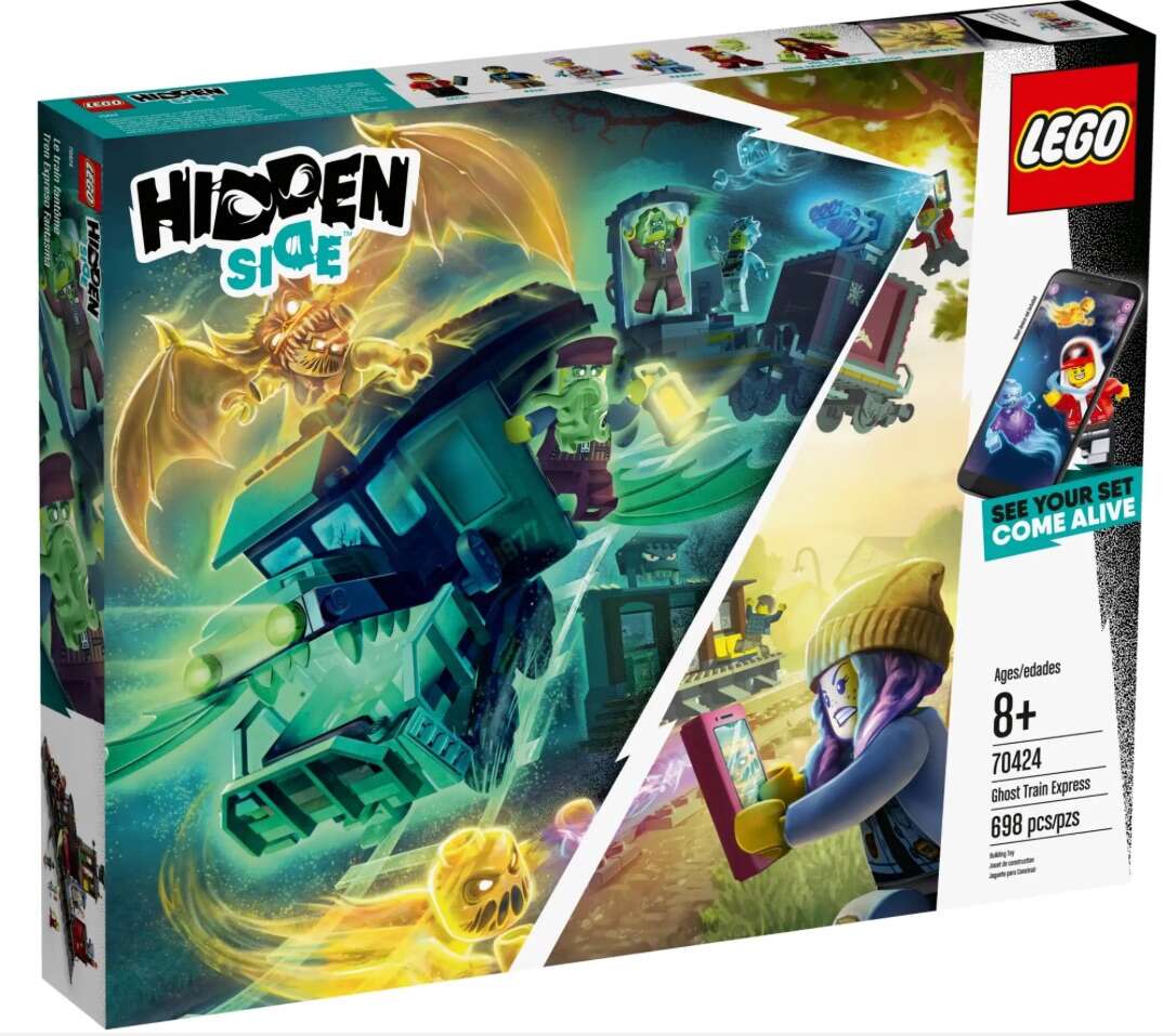 LEGO Hidden Side Ghost Train Express 70424 - NEW