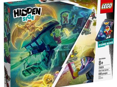 LEGO Hidden Side Ghost Train Express 70424 - NEW