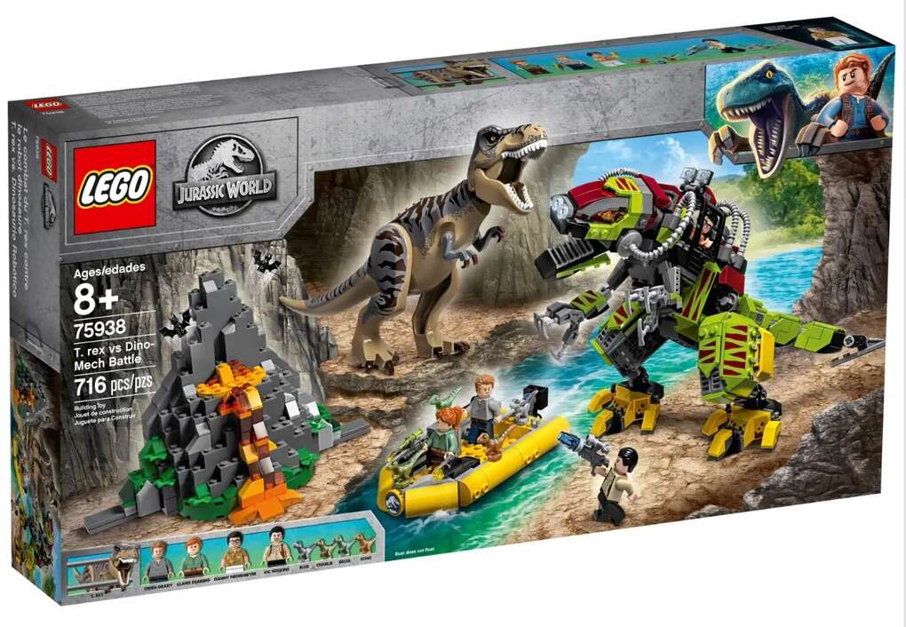 LEGO T. Rex vs Dino Mech Battle 75938 - NEW