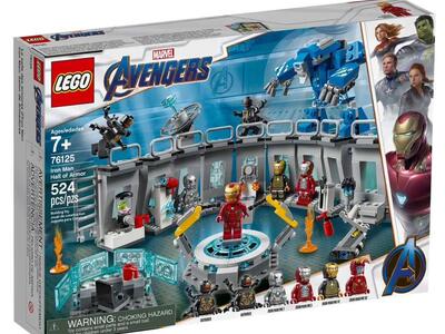 LEGO Marvel Iron Man Hall of Armor 76125 - NEW