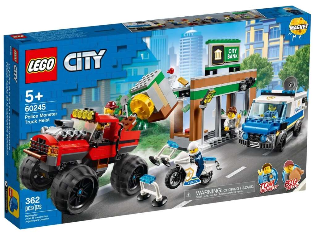 LEGO City Police Monster Truck Heist 60245 - NEW