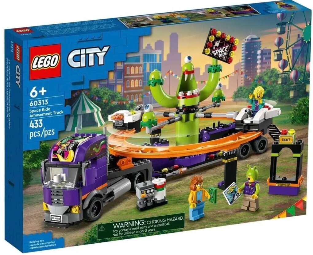 LEGO City Space Ride Amusement Truck 60313 - NEW