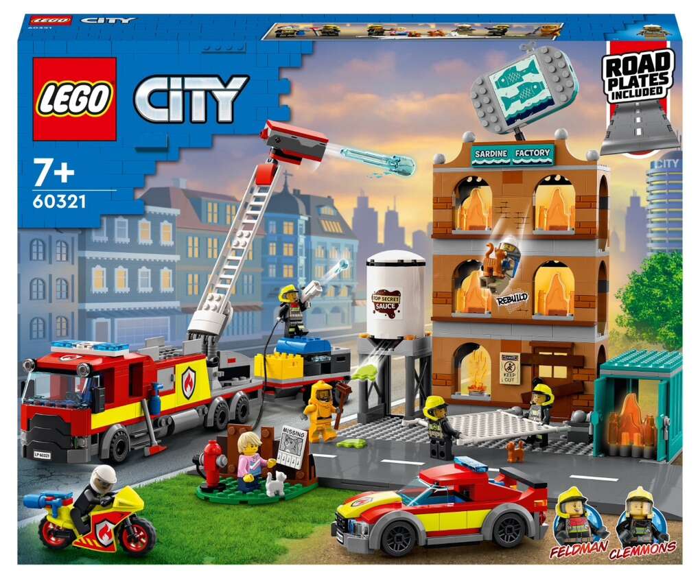LEGO City Fire Brigade 60321 - NEW