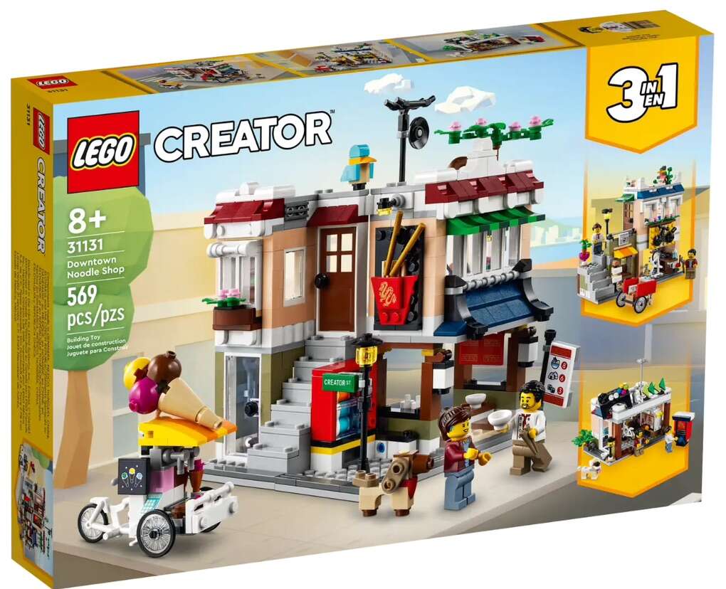 LEGO Creator Downtown Noodle Shop 31131 - NEW