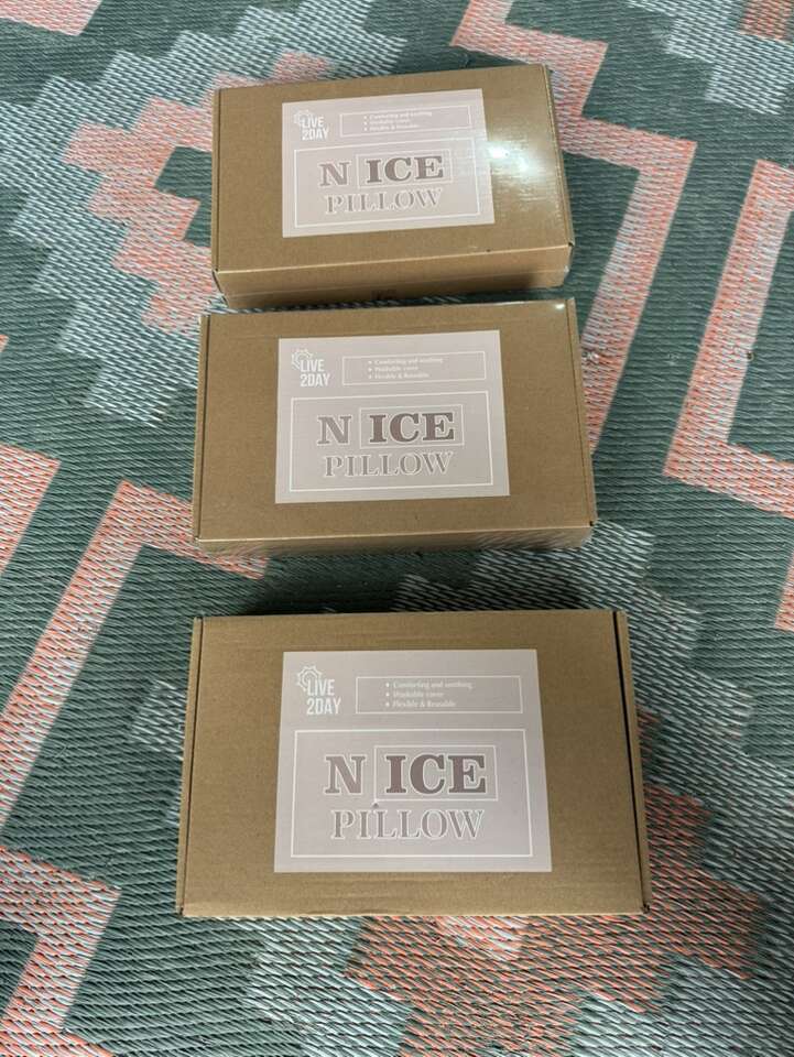 New! 3x N Ice Pillow Unscented Heat Wrap Hot Cold