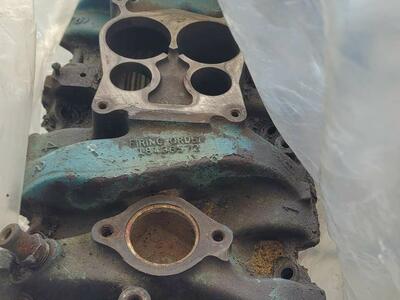Small block chevy intake manifold