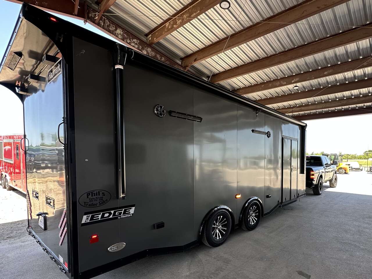 2023 Custom 24' Haulmark Edge Race Trailer