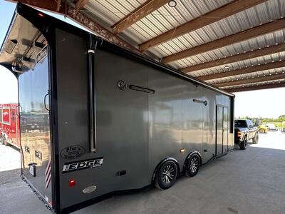 2023 Custom 24' Haulmark Edge Race Trailer