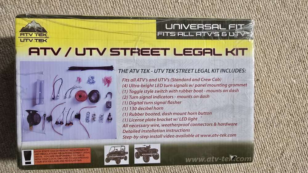 Street Legal Kit for ATV & UTV