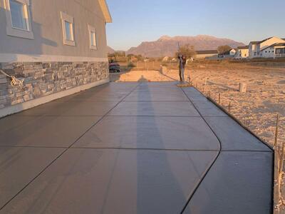 Concrete Work | RV Pads | Shed Pads | Driveway Extensions | Walk Out Basements