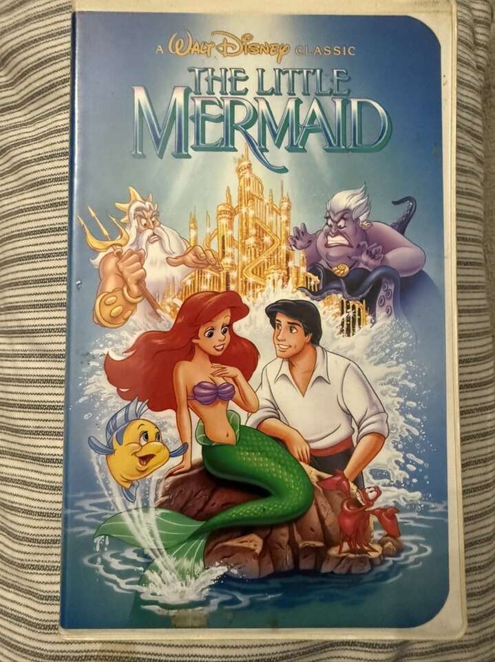 Rare Black Diamond Edition The Little Mermaid VHS