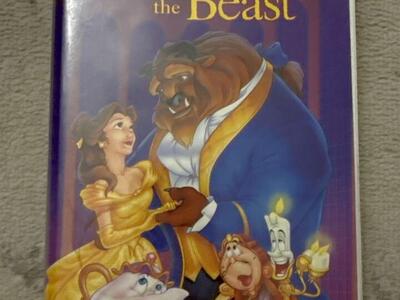 Rare Disney VHS Black Diamond Beauty And The Beast